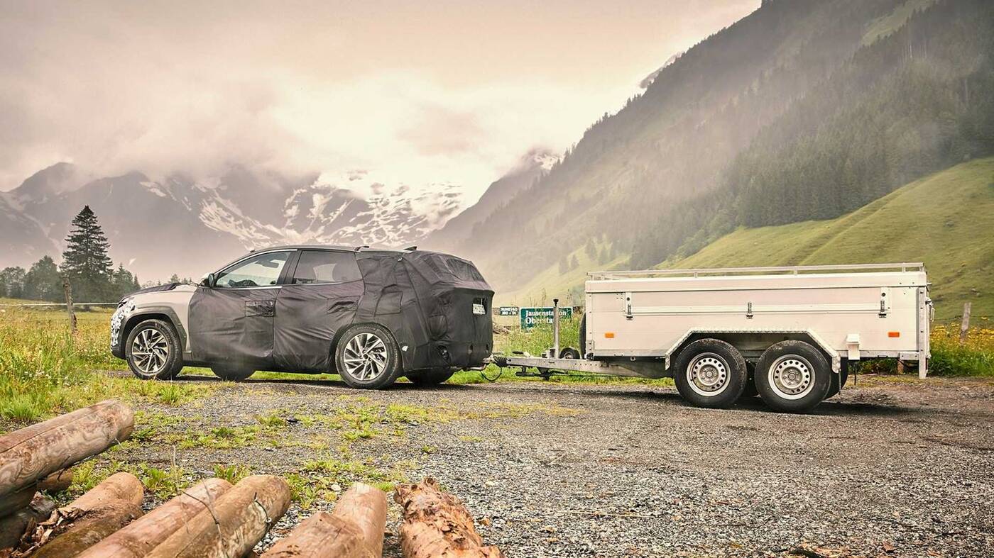 Hyundai chwali się modelem Tucson 2021 podczas ciężkich testów