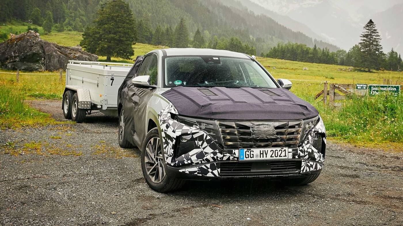 Hyundai chwali się modelem Tucson 2021 podczas ciężkich testów