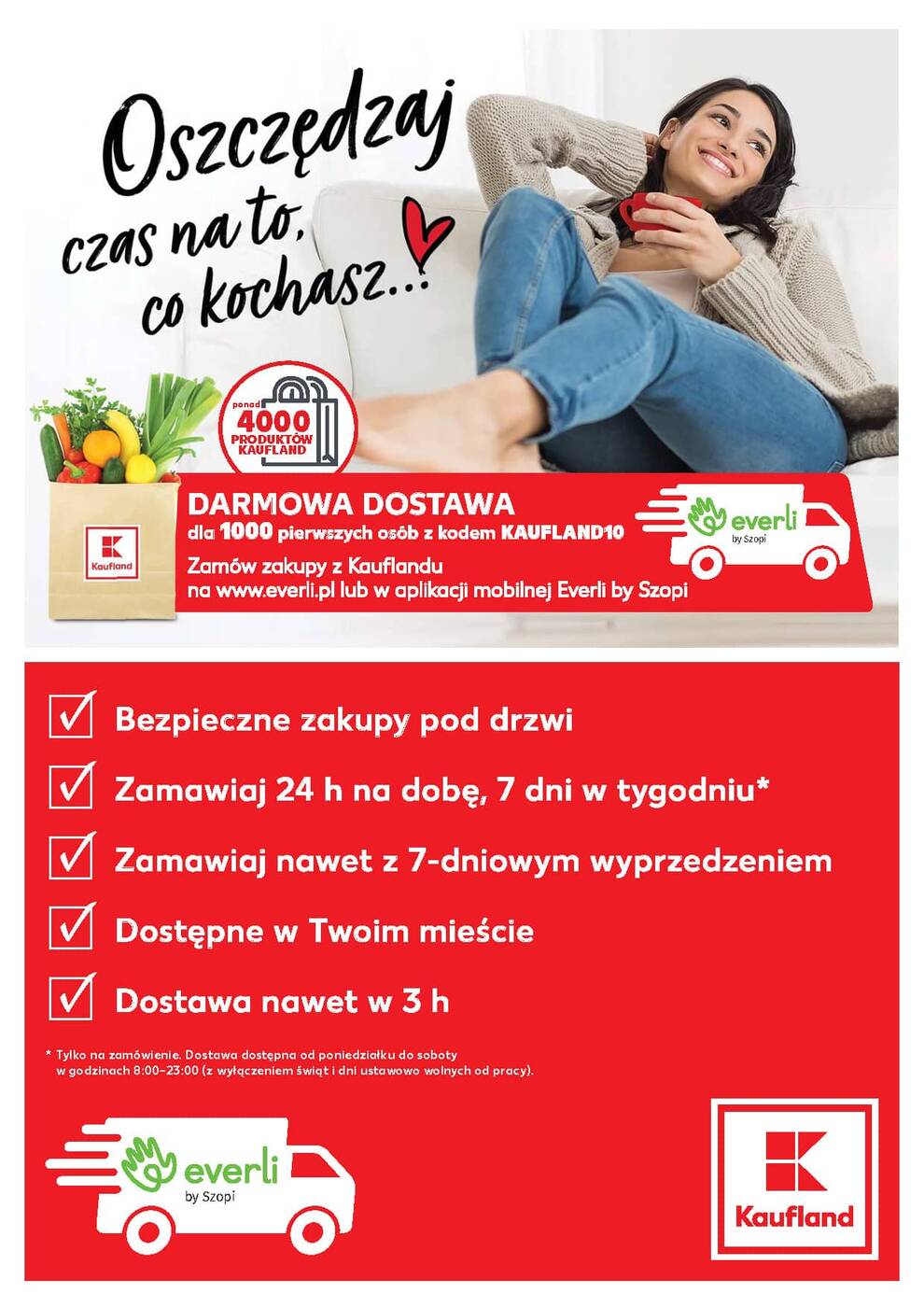 Kaufland rozszerza współpracę z Everli o 15 kolejnych miast