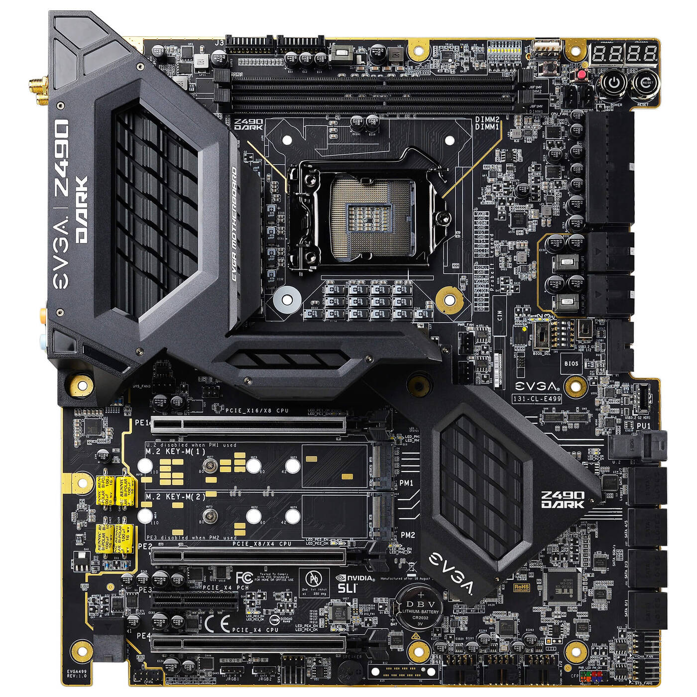 Limitowana płyta główna EVGA Z490 DARK KINGPIN