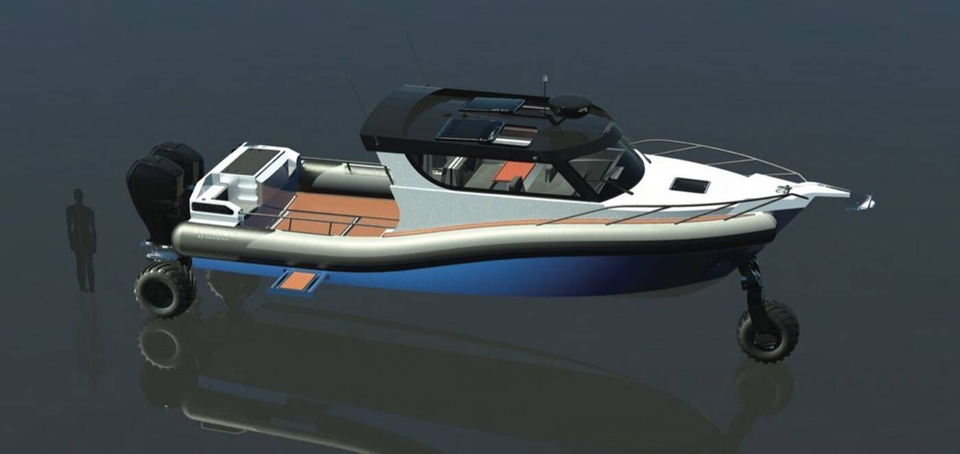 Oto największy ziemnowodny statek na świecie