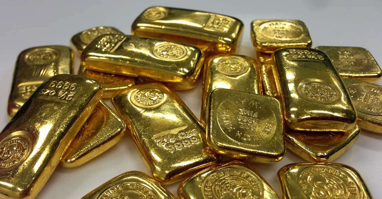 złoto, sztabki złota, inwestycje w złoto