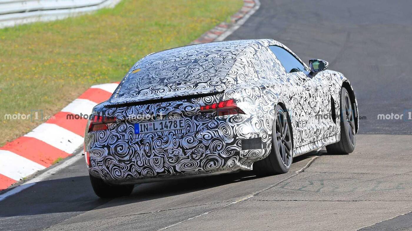 Prototyp elektrycznego Audi E-Tron GT tym razem na Nurburgring