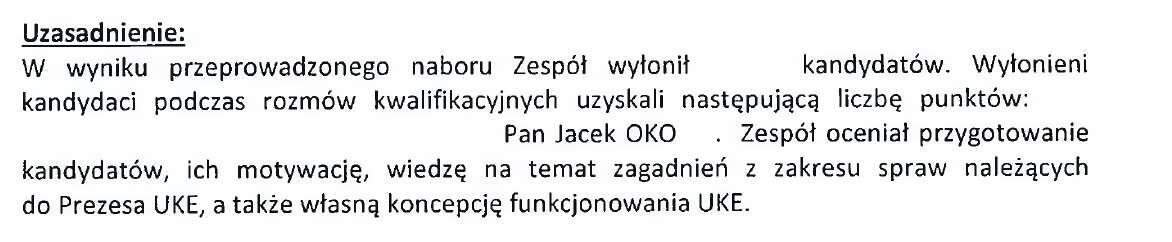 UKE - znamy przebieg wyborów nowego prezesa. Dokument wcale nie rozjaśnia sprawy