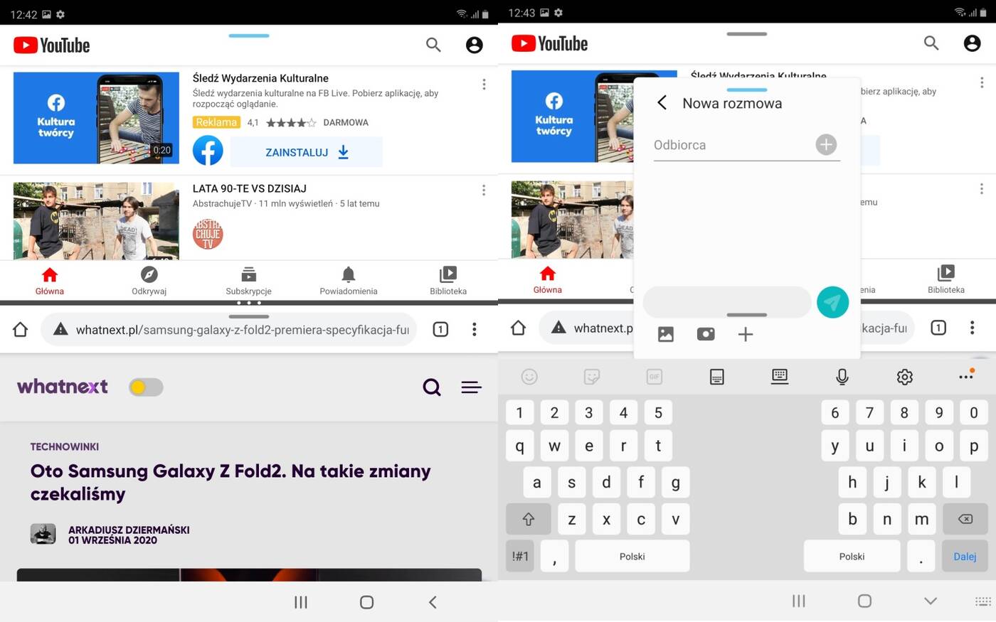 Używaliśmy Samsunga Galaxy Z Fold2. To wygląda jak kompletny smartfon