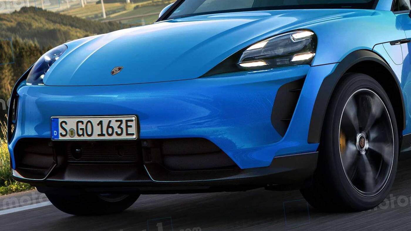 Tak może wyglądać elektryczne Porsche Macan