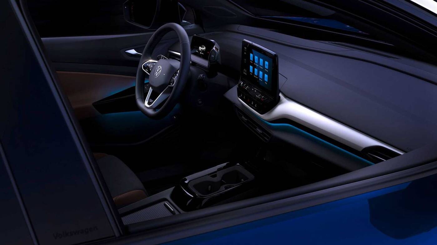Tak wygląda wnętrze elektrycznego VW ID4
