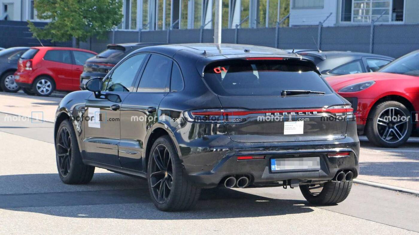 Wyszpiegowany Porsche Macan szykuje się do następnego liftingu