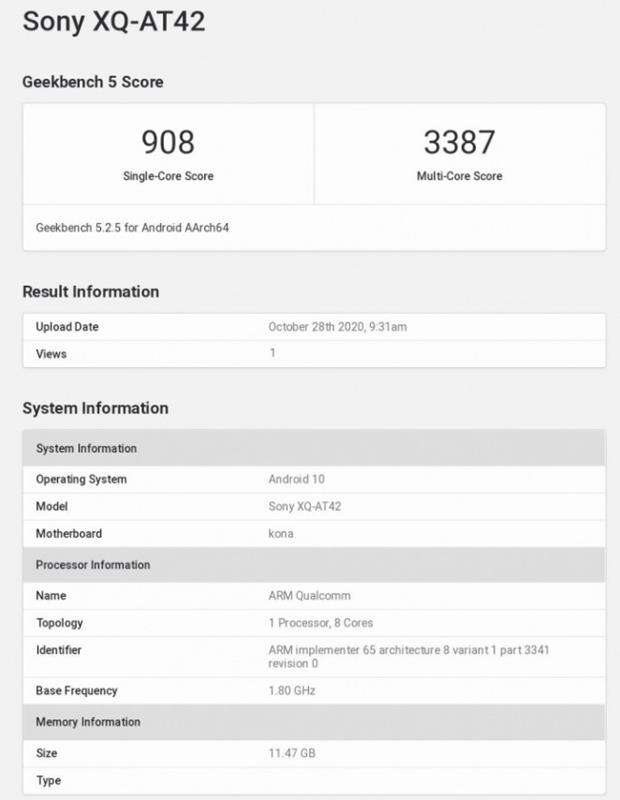 12 GB kontra 8 GB pamięci RAM w Sony Xperia 1 II