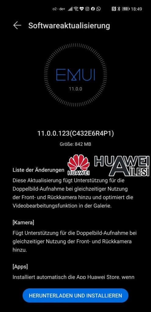 update Huawei Mate 40 Pro