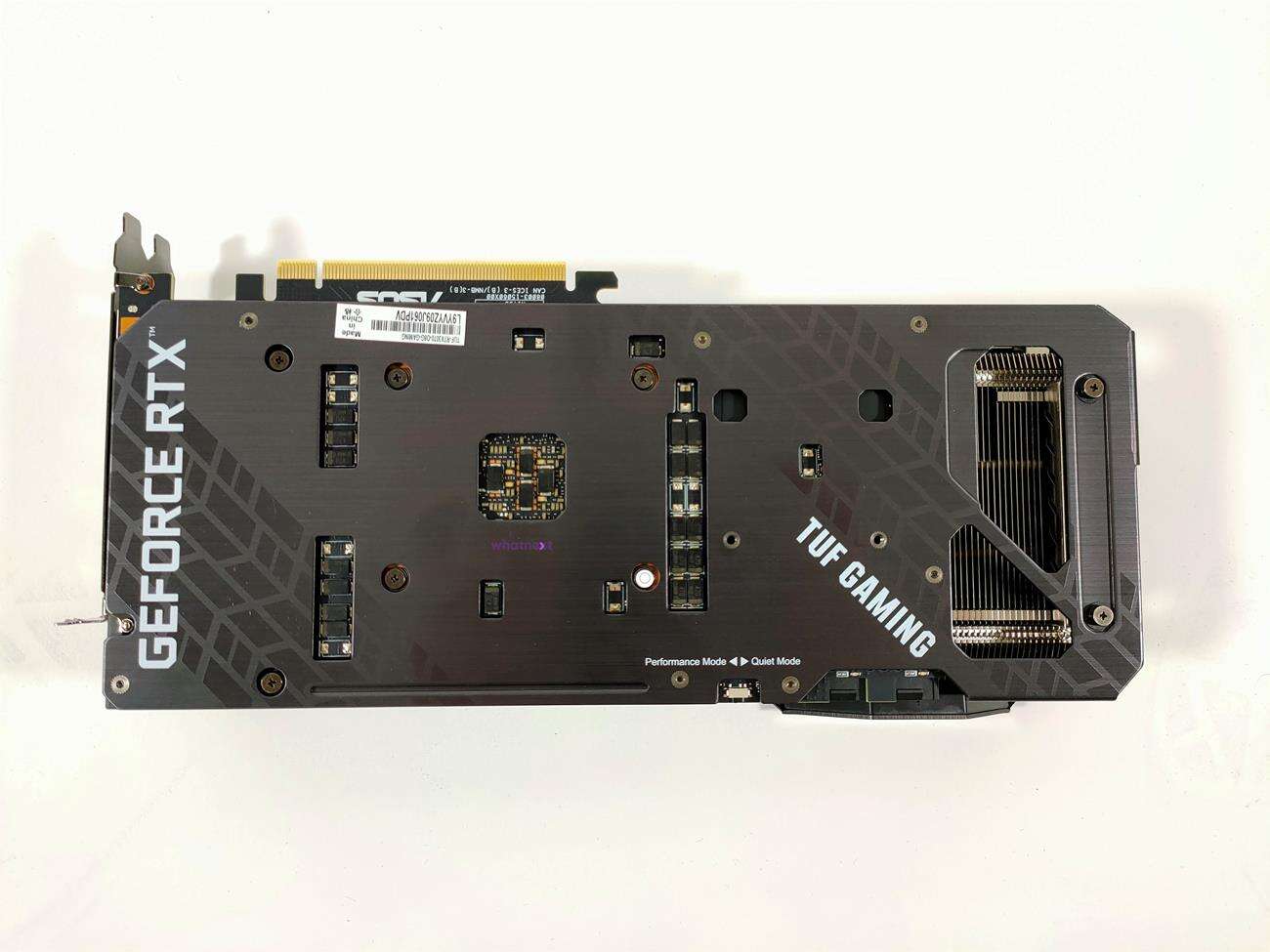 Test Asus GeForce RTX 3070 TUF Gaming OC