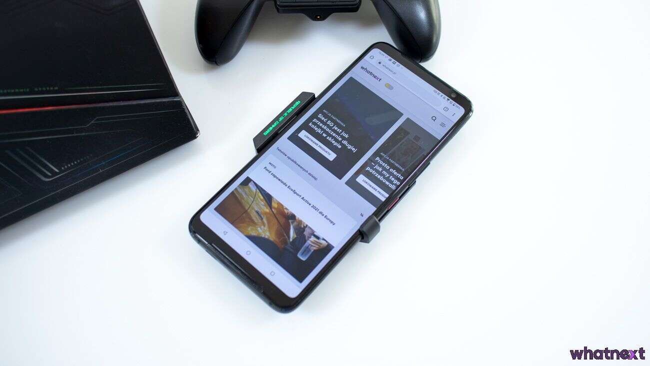 Test Asus ROG Phone 3. Tegoroczny król smartfonów dla graczy