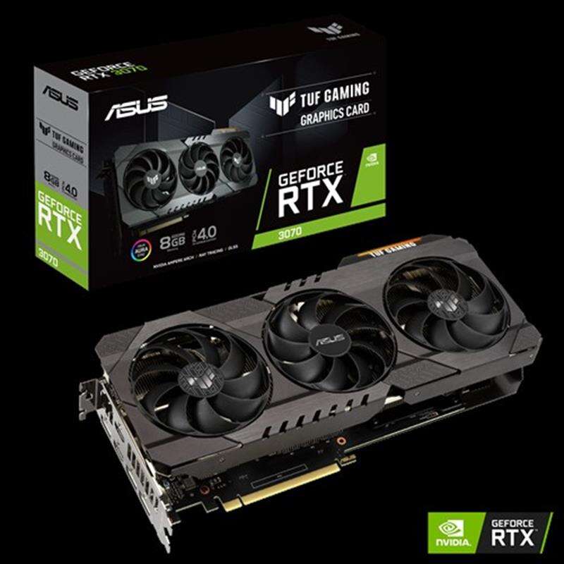 GeForce RTX 3070 TUF Gaming, czyli nowe karty ASUSa