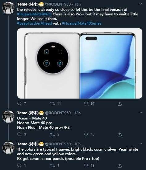 kolor Huawei Mate 40
