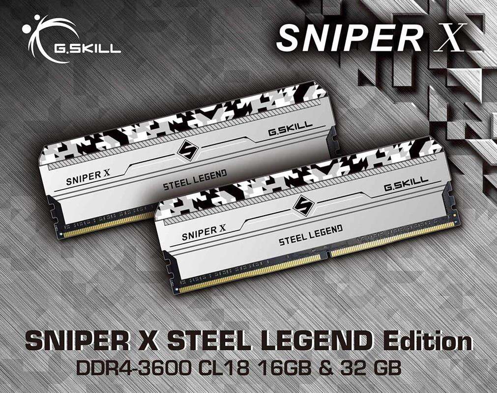 DDR4 SniperX Steel Legend