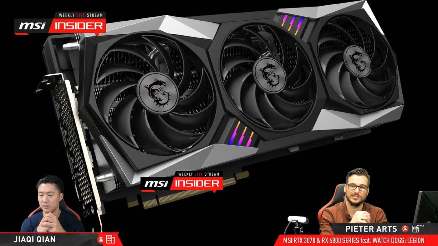 MSI pochwaliło się kartą Radeon RX 6800 XT GAMING X TRIO