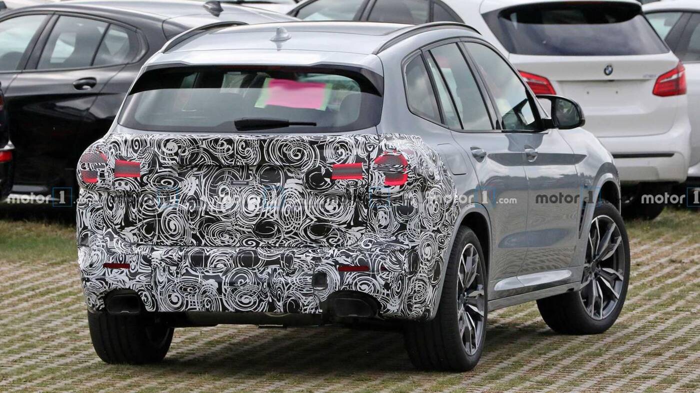 Nowe zdjęcia odświeżenia BMW X3 i X4 przed premierą