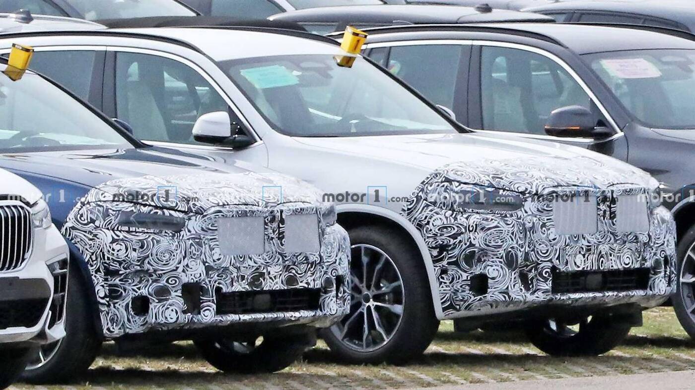 Nowe zdjęcia odświeżenia BMW X3 i X4 przed premierą
