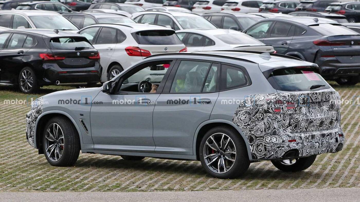 Nowe zdjęcia odświeżenia BMW X3 i X4 przed premierą