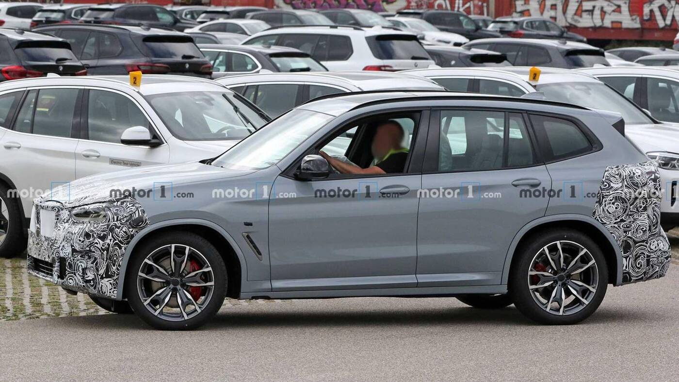 Nowe zdjęcia odświeżenia BMW X3 i X4 przed premierą