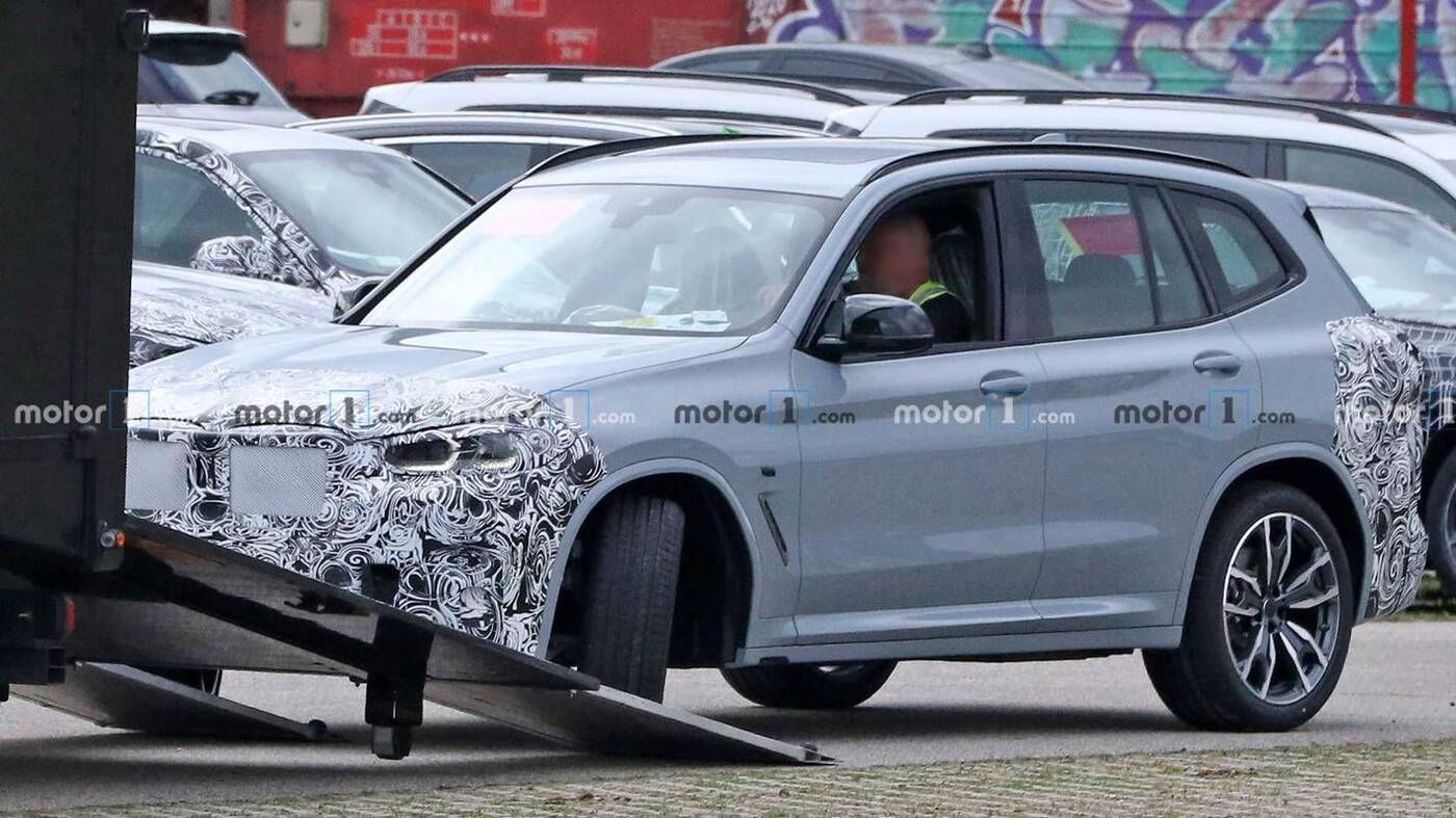 Nowe zdjęcia odświeżenia BMW X3 i X4 przed premierą