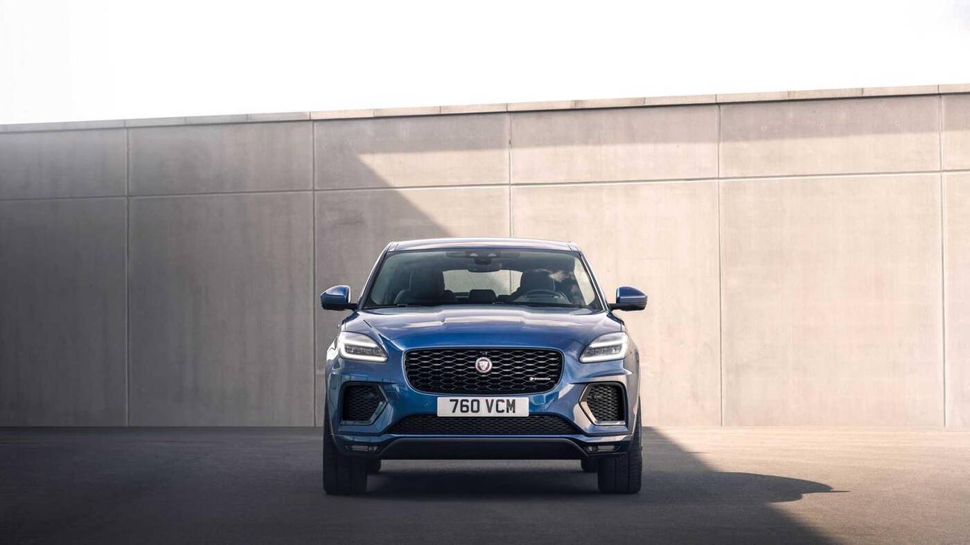 Oto Jaguar E-Pace na 2021 rok modelowy