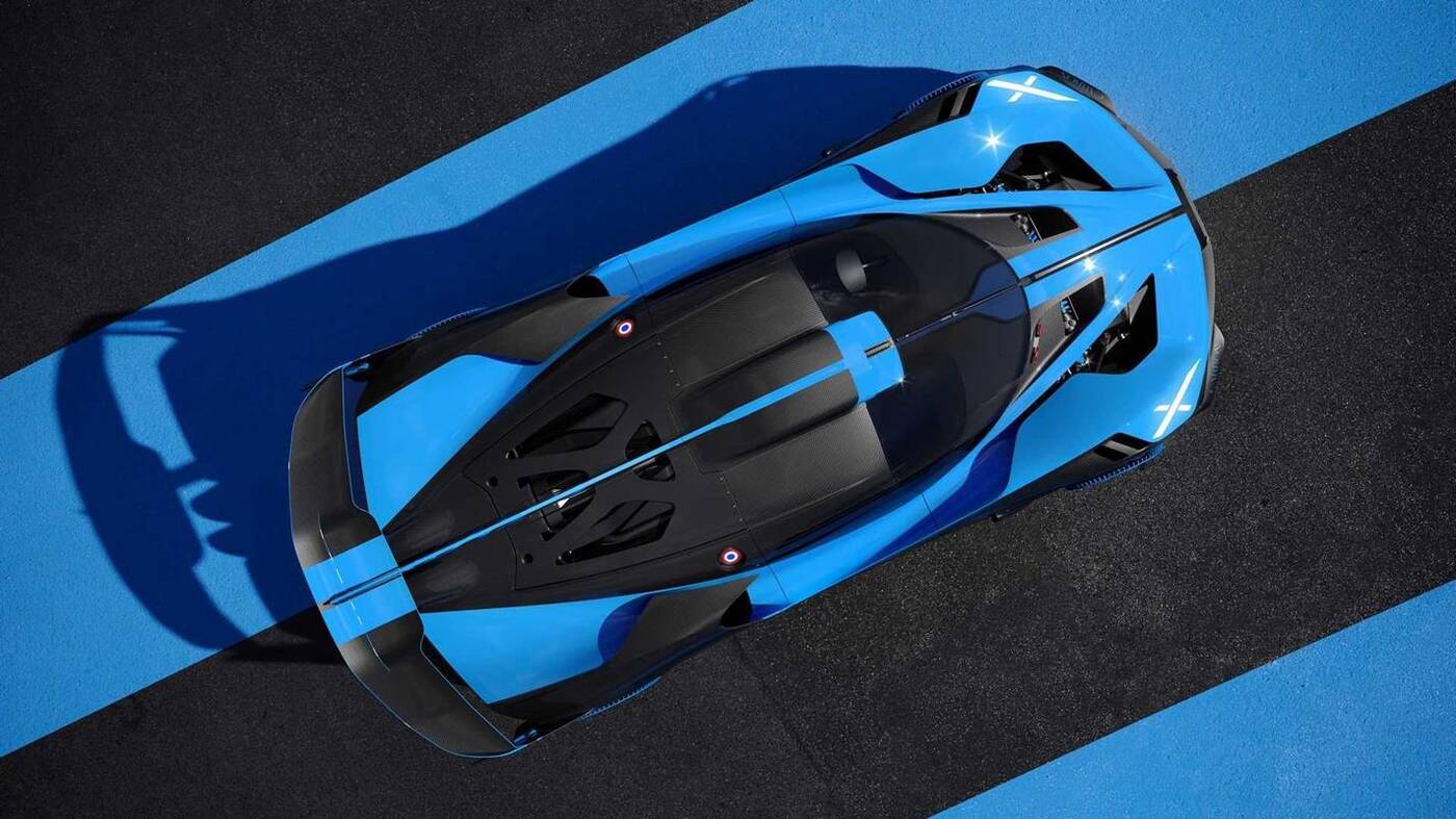 Oto nowy potwór Bugatti. Wyścigowy Bolide rozpędza się do ponad 500 km/h
