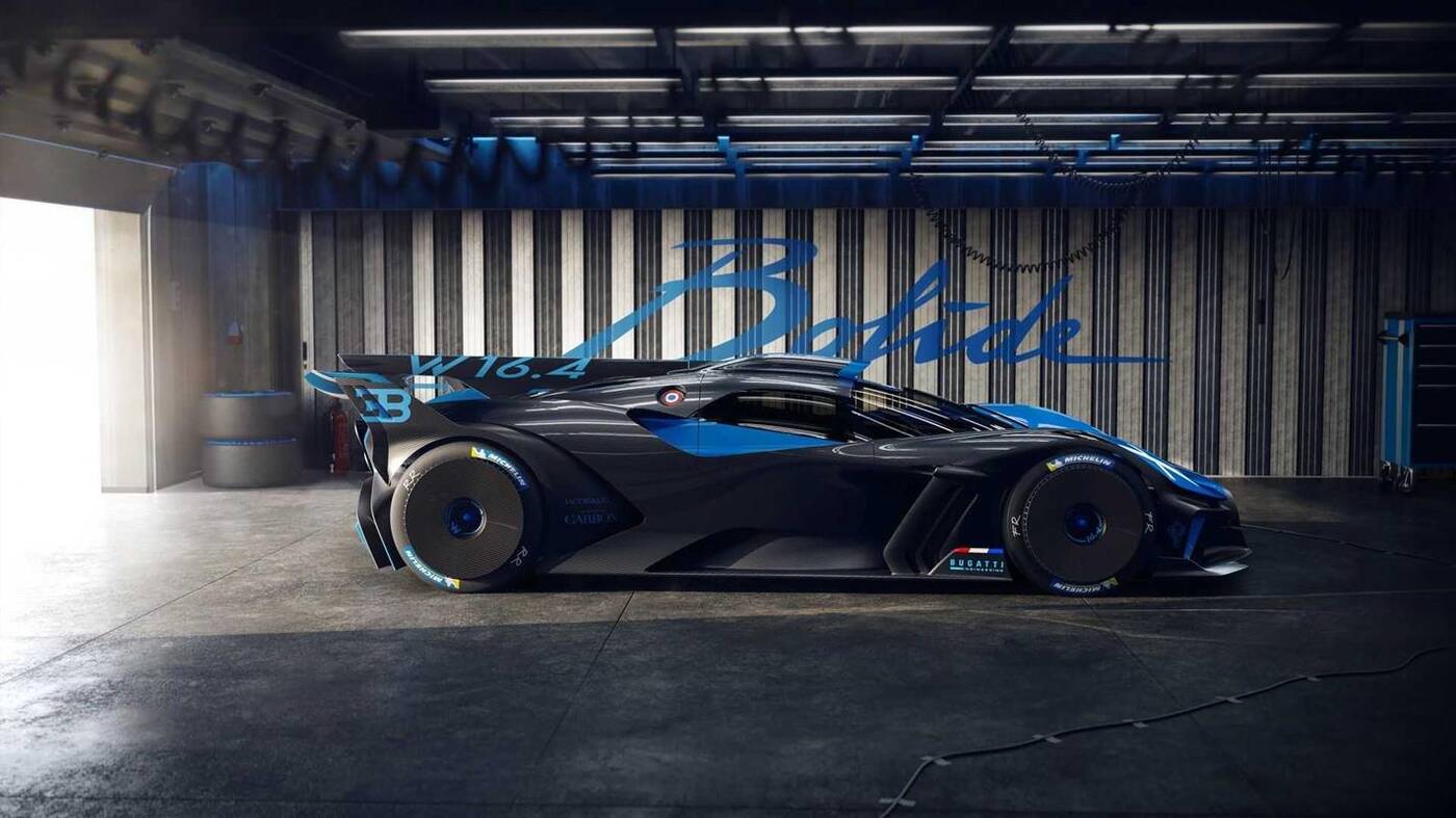 Oto nowy potwór Bugatti. Wyścigowy Bolide rozpędza się do ponad 500 km/h