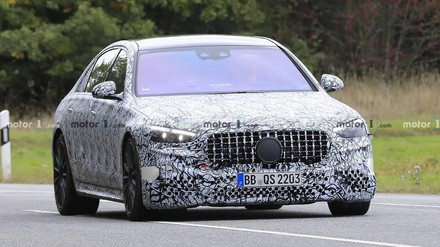 Pierwsze zdjęcia szpiegowskie Mercedes-AMG S63e 2022
