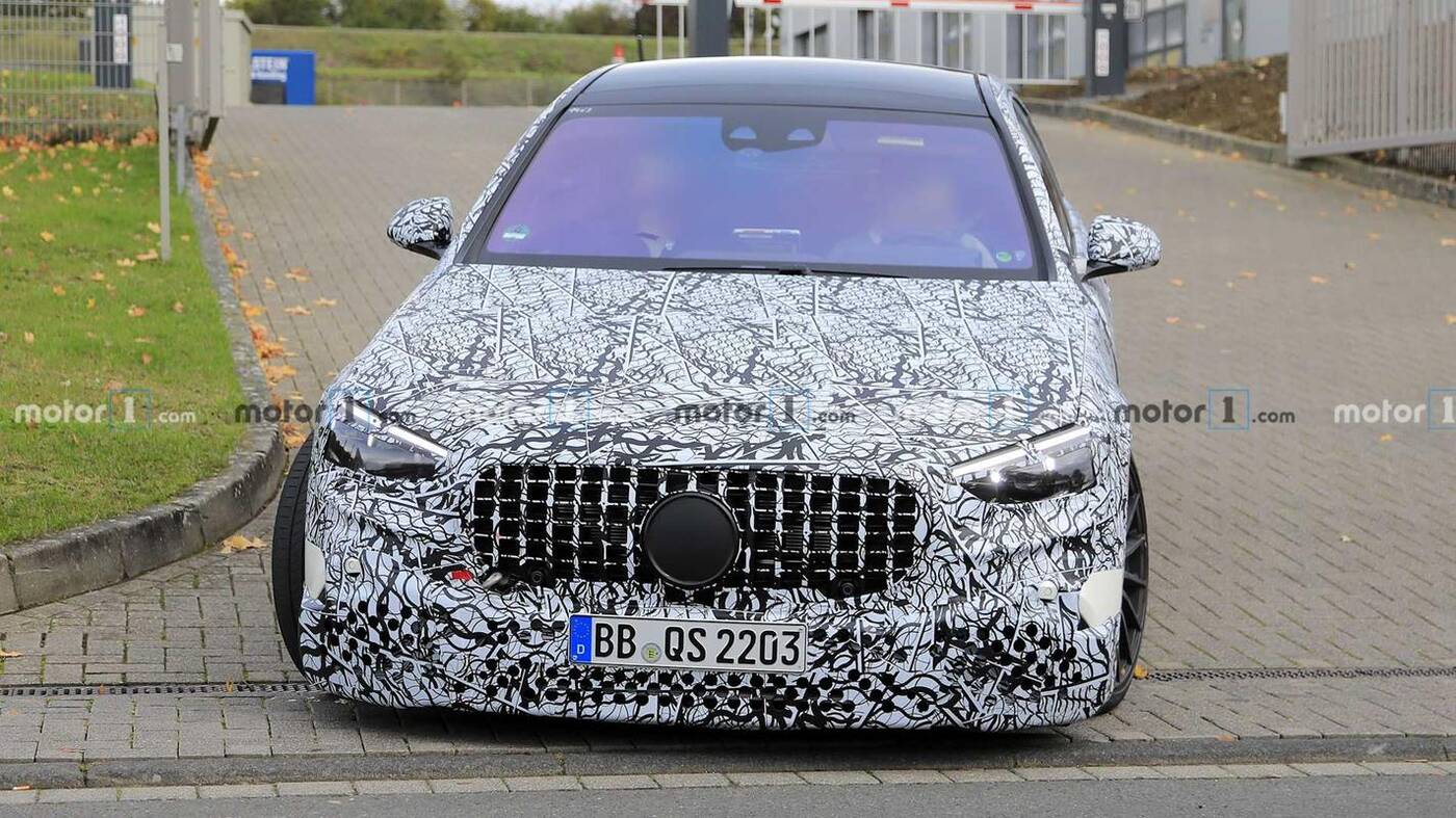Pierwsze zdjęcia szpiegowskie Mercedes-AMG S63e 2022