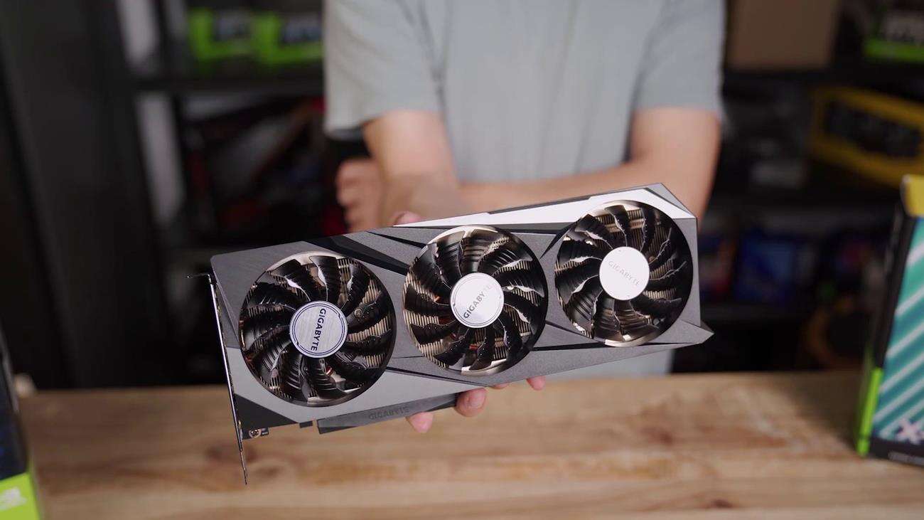 unboxing RTX 3070