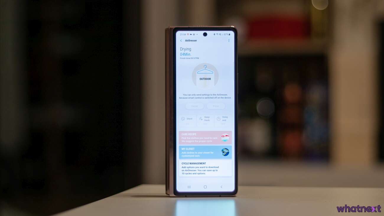 Test Samsung AirDresser. Szafa parowa jak powiew luksusu