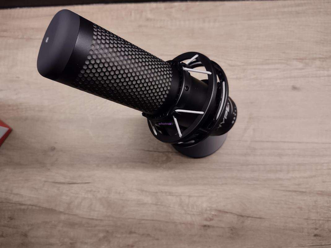 Test mikrofonu HyperX QuadCast S