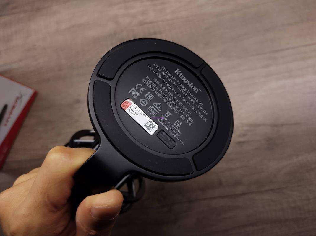 Test mikrofonu HyperX QuadCast S