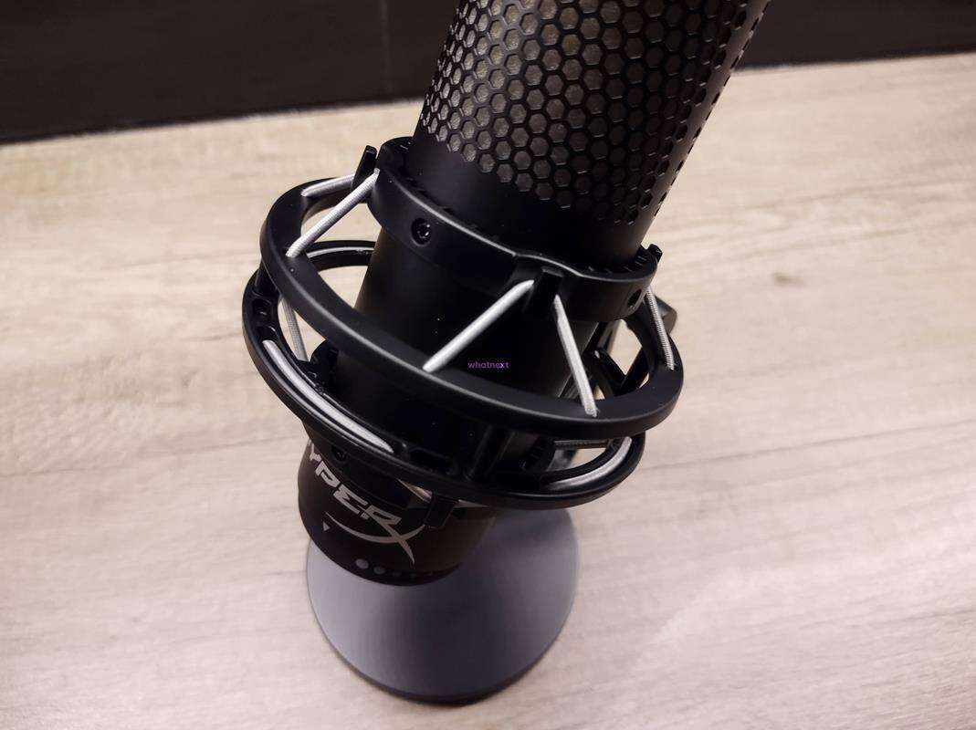 Test mikrofonu HyperX QuadCast S