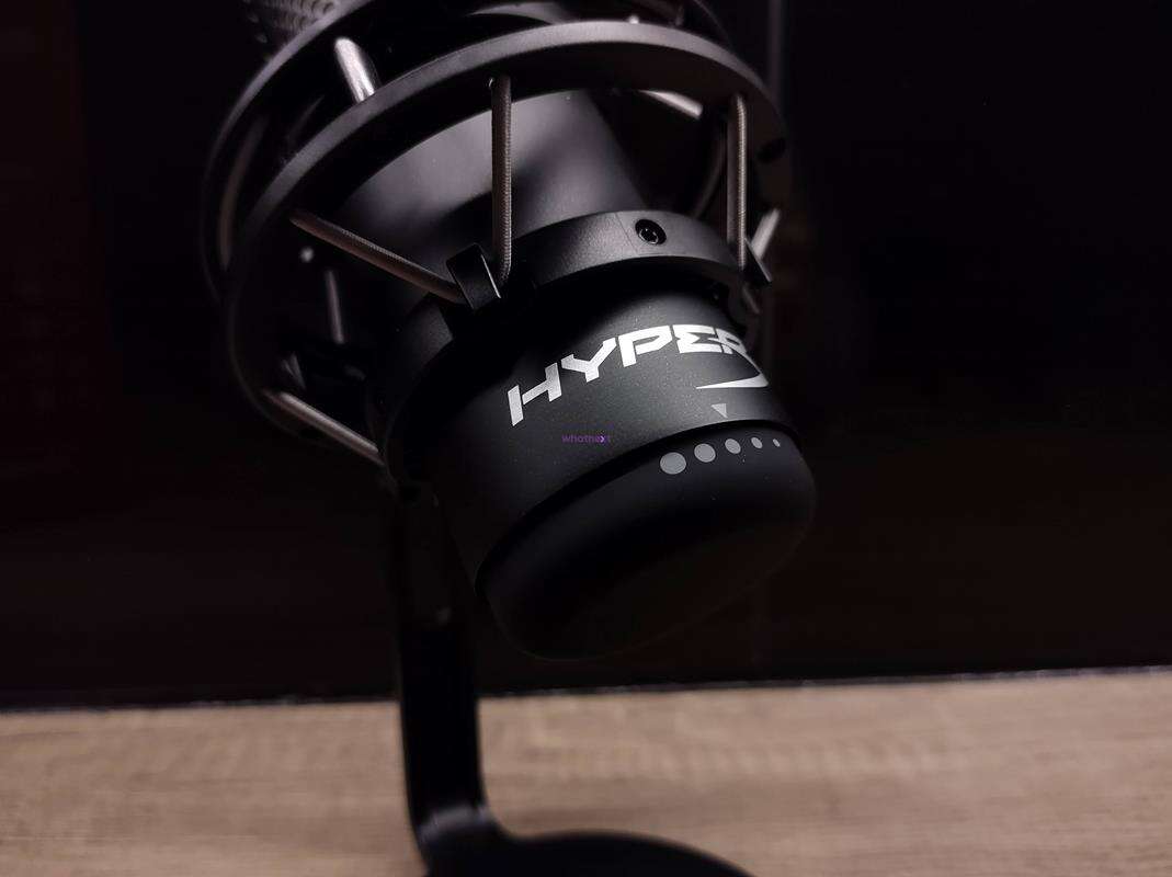 Test mikrofonu HyperX QuadCast S