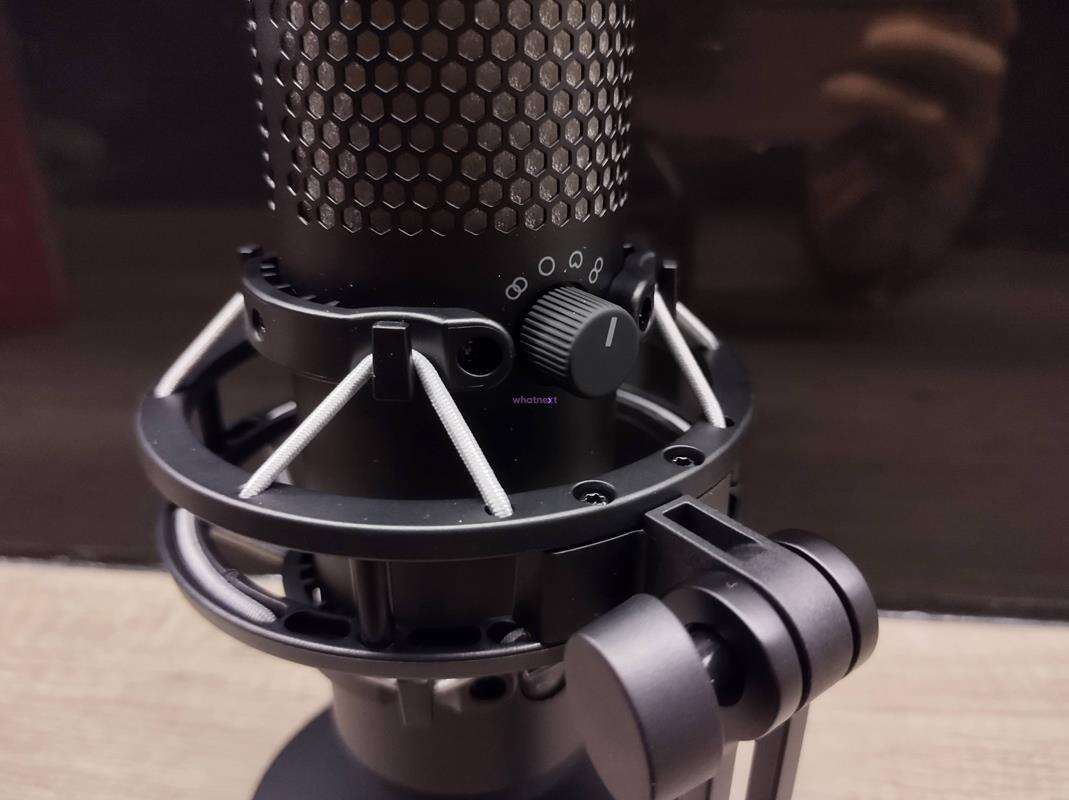 Test mikrofonu HyperX QuadCast S