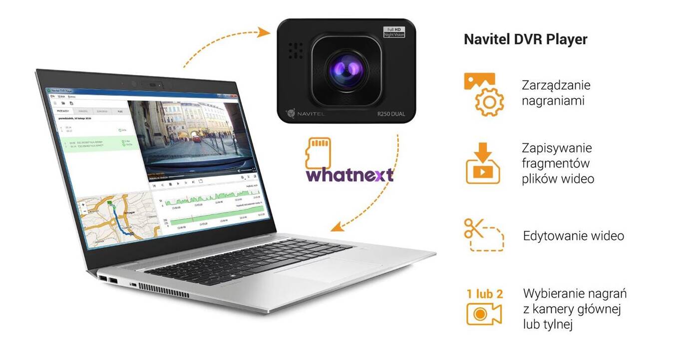 Test wideorejestratora Navitel R250 Dual