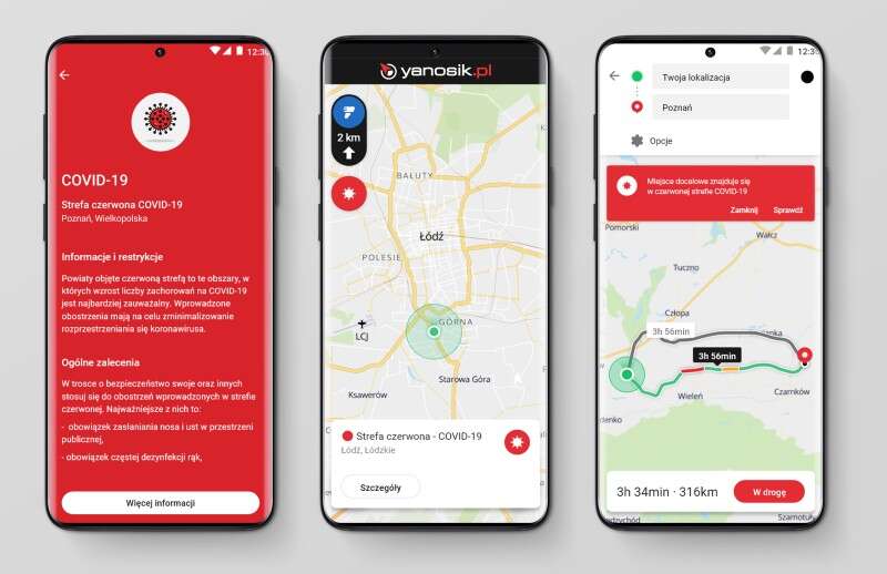 Yanosik z nową funkcją chroniącą przed mandatem. I to nie tylko na drodze