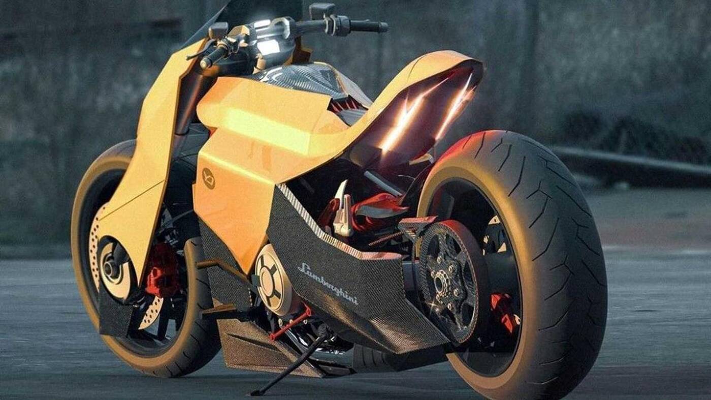 A gdyby tak powstał motocykl Lamborghini?