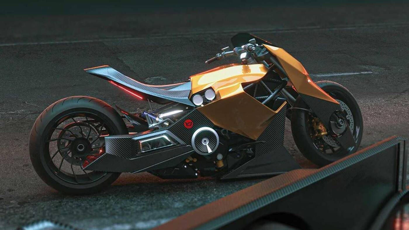 A gdyby tak powstał motocykl Lamborghini?