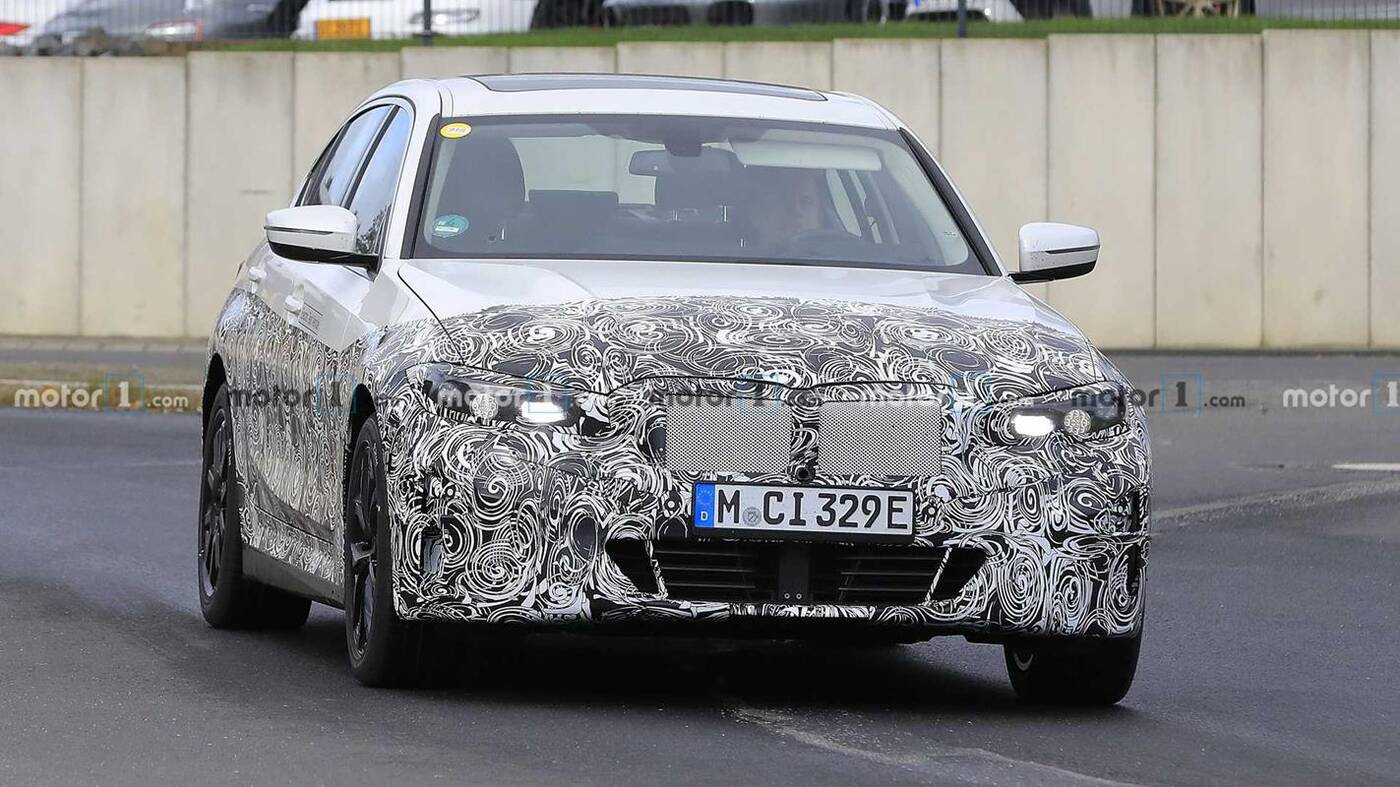 Elektryczne BMW 3 wyszpiegowane. Wygląda... niezbyt elektryzująco