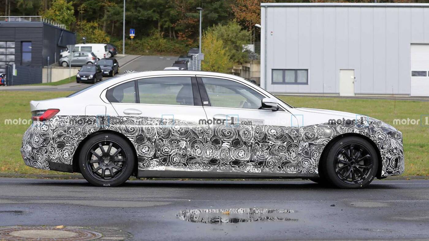 Elektryczne BMW 3 wyszpiegowane. Wygląda... niezbyt elektryzująco
