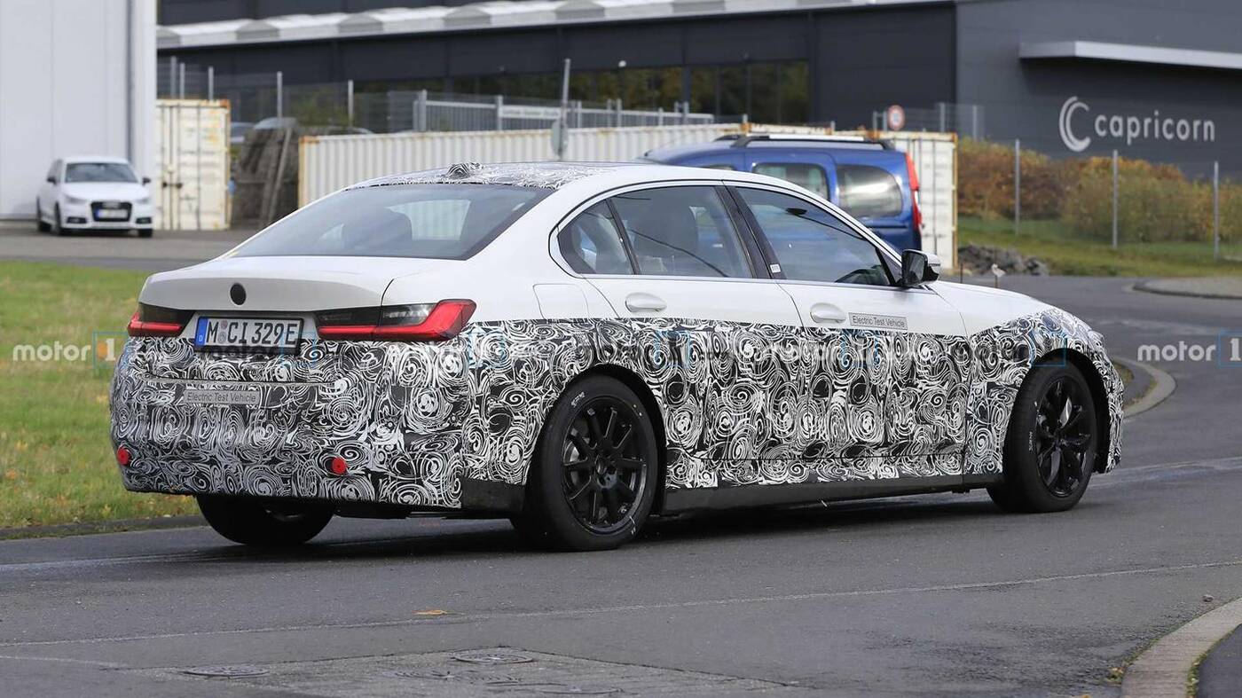 Elektryczne BMW 3 wyszpiegowane. Wygląda... niezbyt elektryzująco