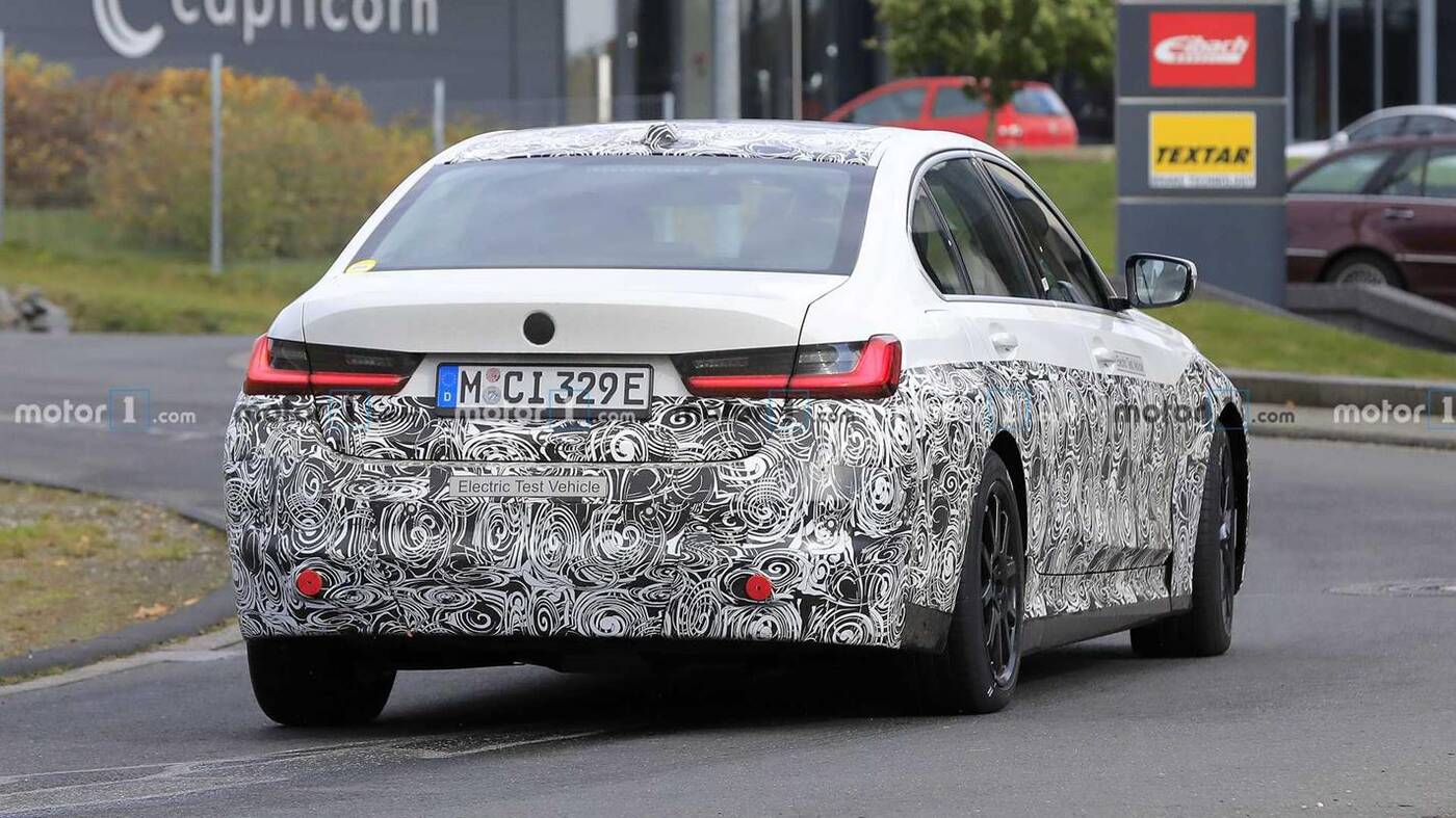 Elektryczne BMW 3 wyszpiegowane. Wygląda... niezbyt elektryzująco