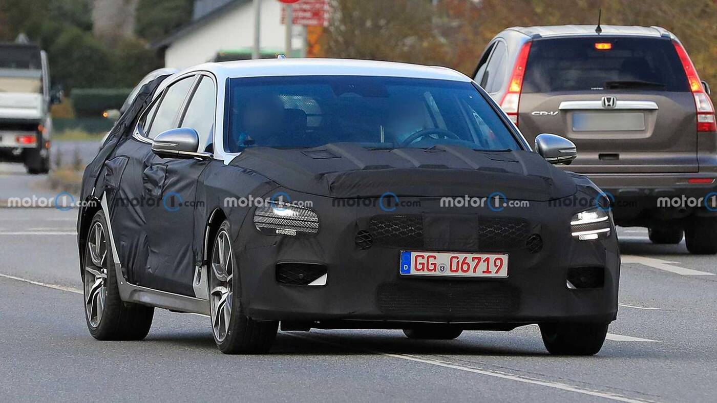 Genesis G70 Shooting Brake wyszpiegowany