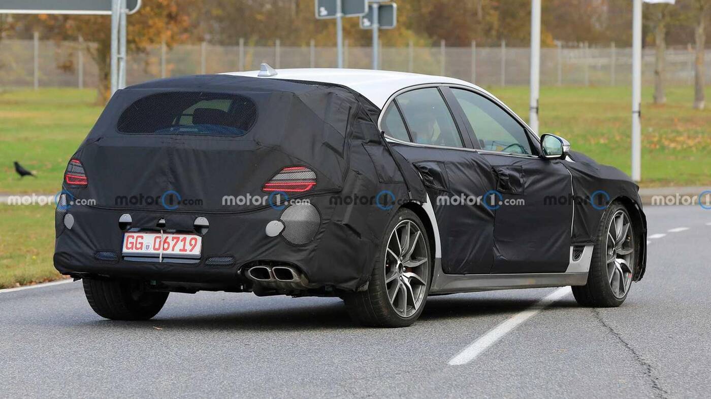Genesis G70 Shooting Brake wyszpiegowany