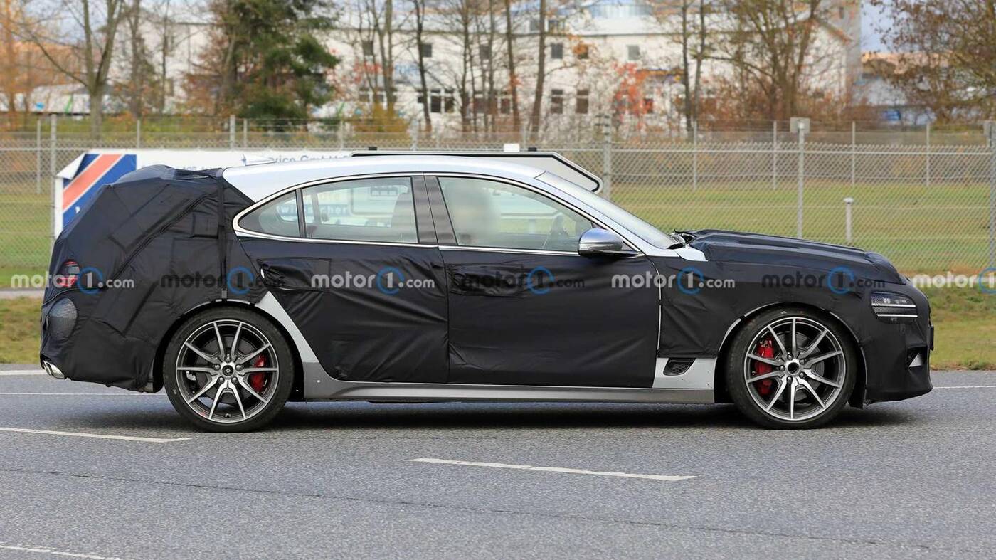 Genesis G70 Shooting Brake wyszpiegowany