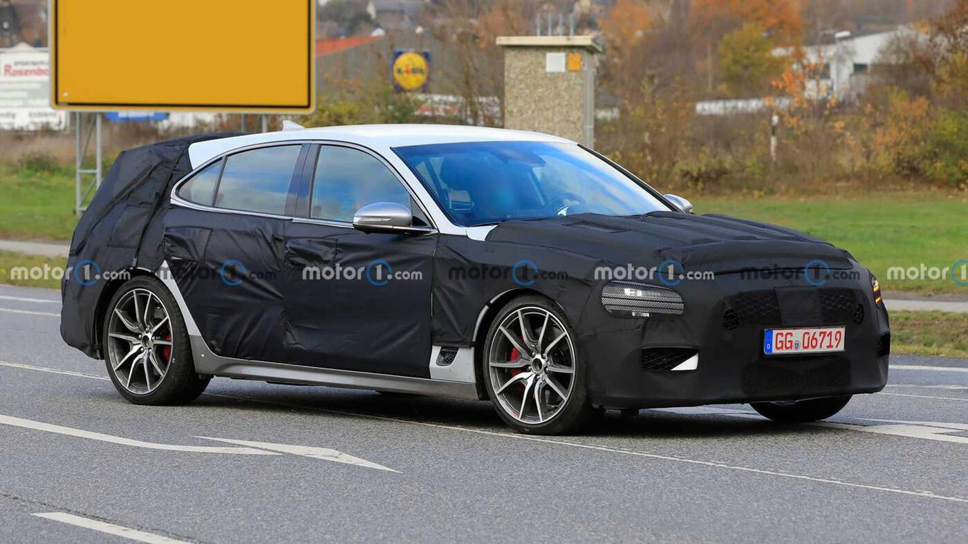 Genesis G70 Shooting Brake wyszpiegowany
