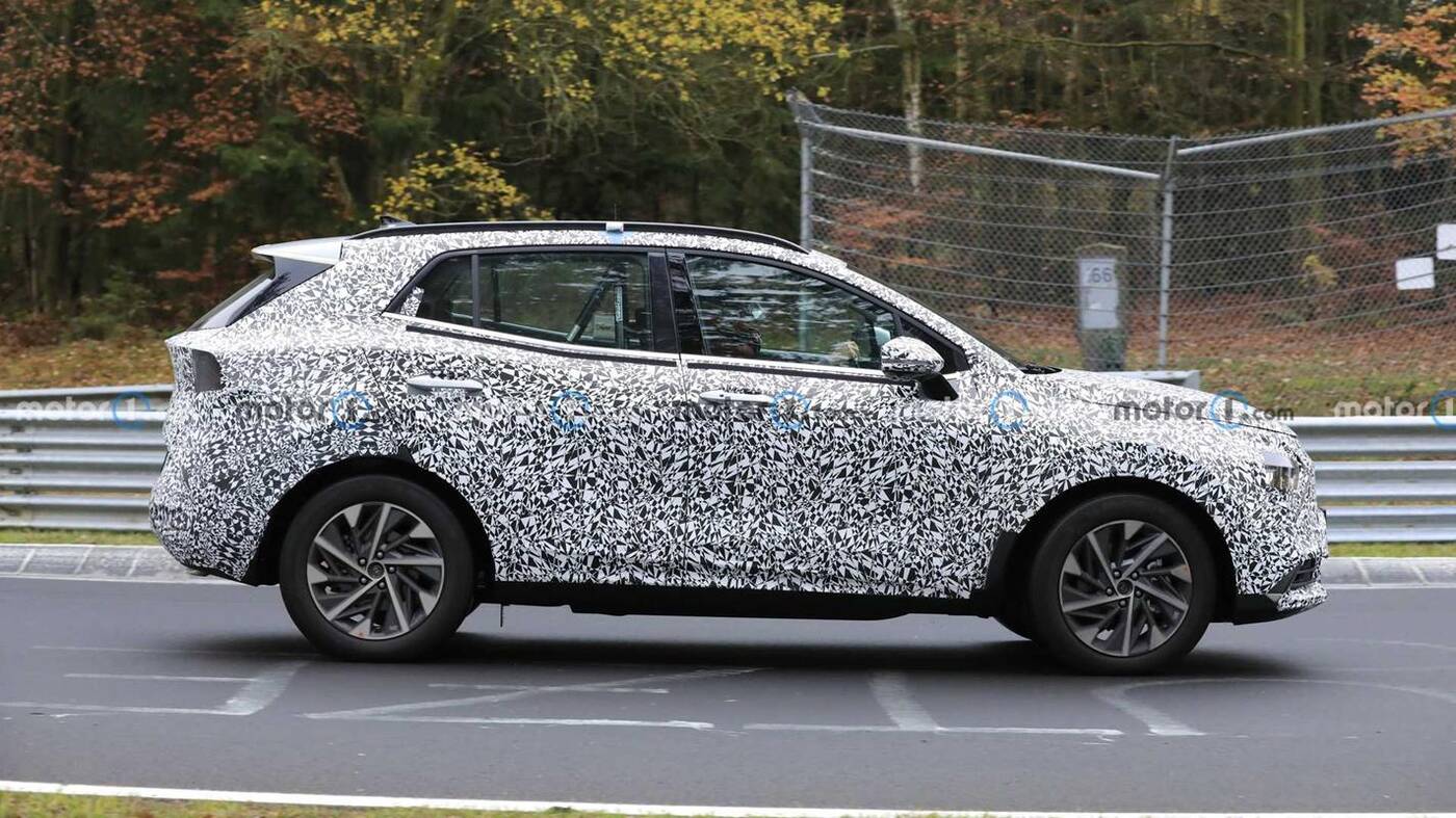 Kia Sportage 2022 wyszpiegowana na Nurbugring